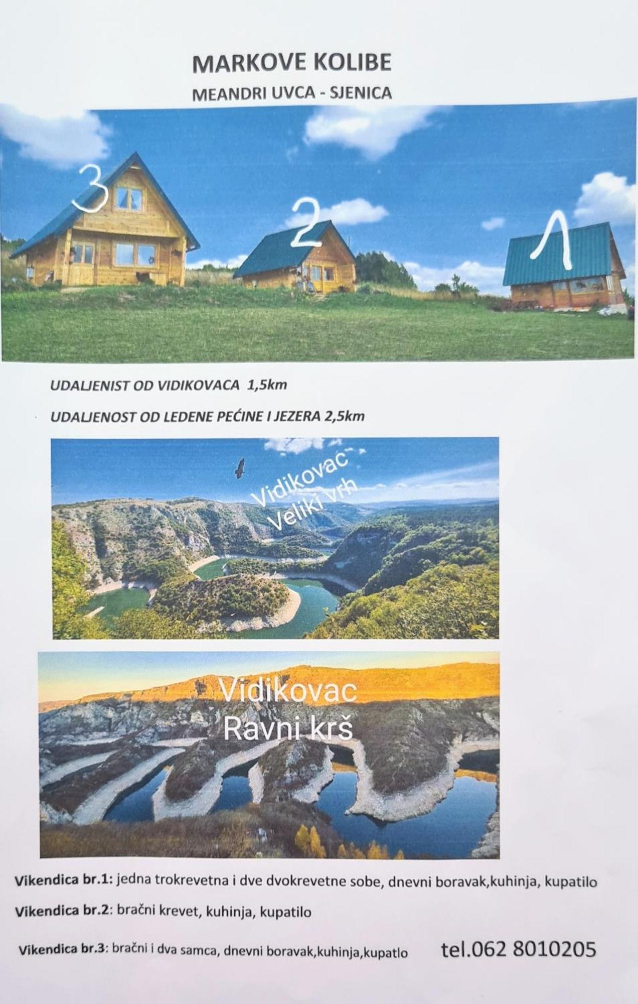 Markove Kolibe 3, Uvac Sjenica Room photo